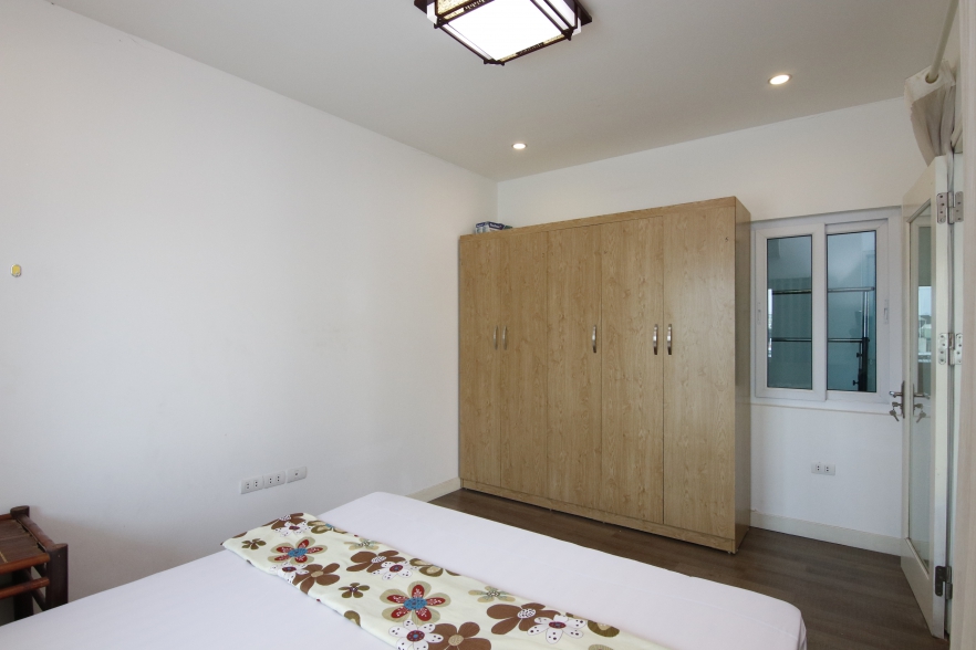 A 1 bedroom apartment with big balcony for rent in Tay Ho